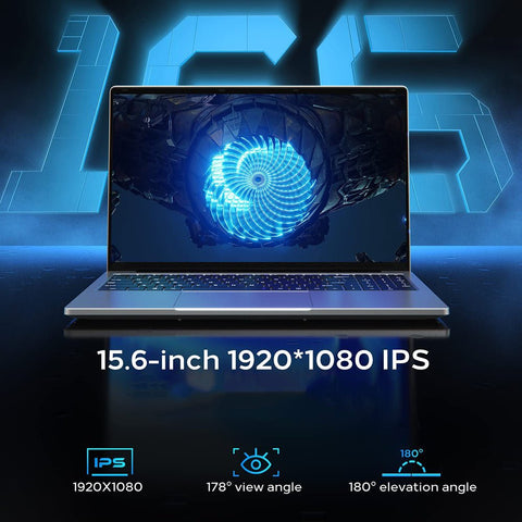 Gaming Laptops Win11 Metal Computer PC Netbook 10th Gen 15.6" Intel Core I7-10750H 32GB RAM RJ45 Type-C PD Camera Fingerprint