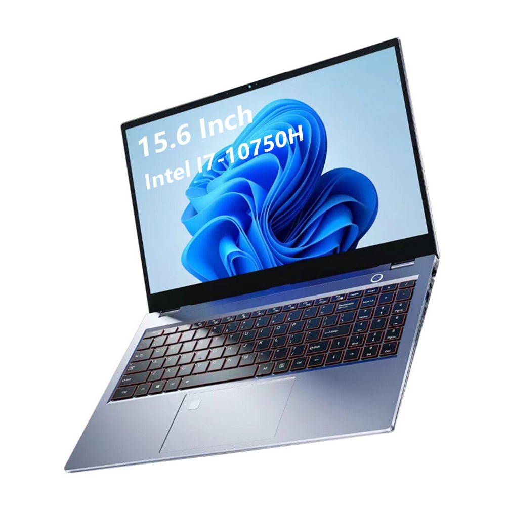 2023 Laptop Gaming Computer PC Office Notebooks Windows 11 Netbook 15.6" 10 Generation I7-10750H Dual 32GB RAM 1TB SSD M.2 RJ45